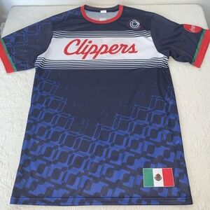 Los Angeles CLIPPERS Basketball Mexican Heritage Night Adult L Jersey NBA SGA